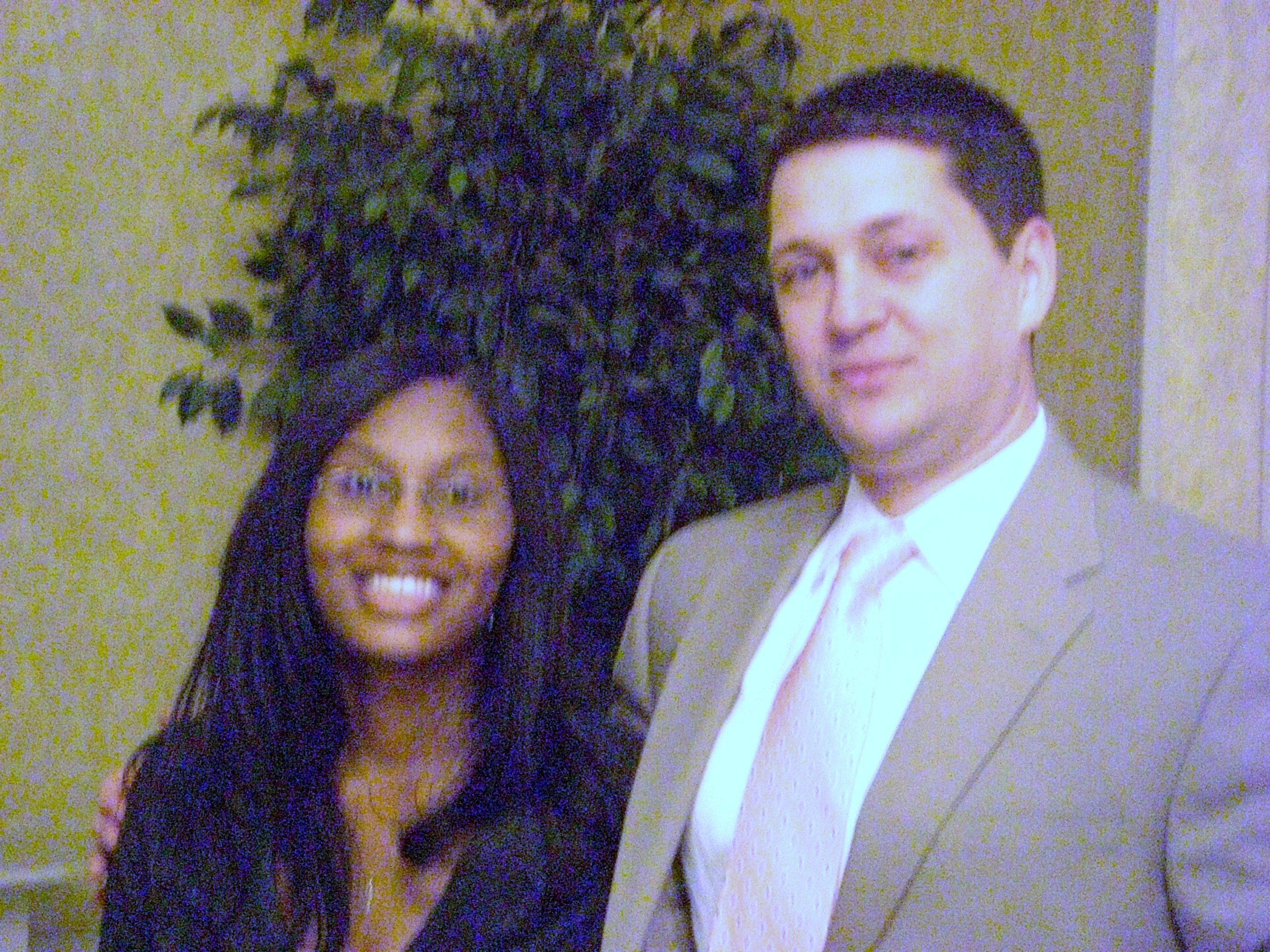Stephon with Councilman Jamie Benoit at JJ Dinner 2008