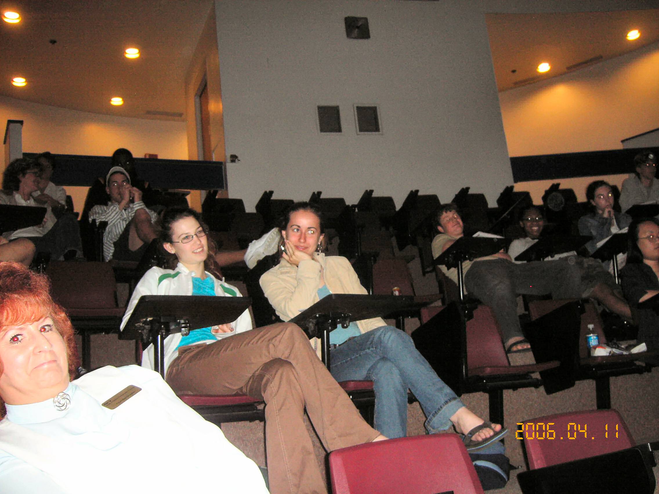 Audience of Invited speakers April 2006